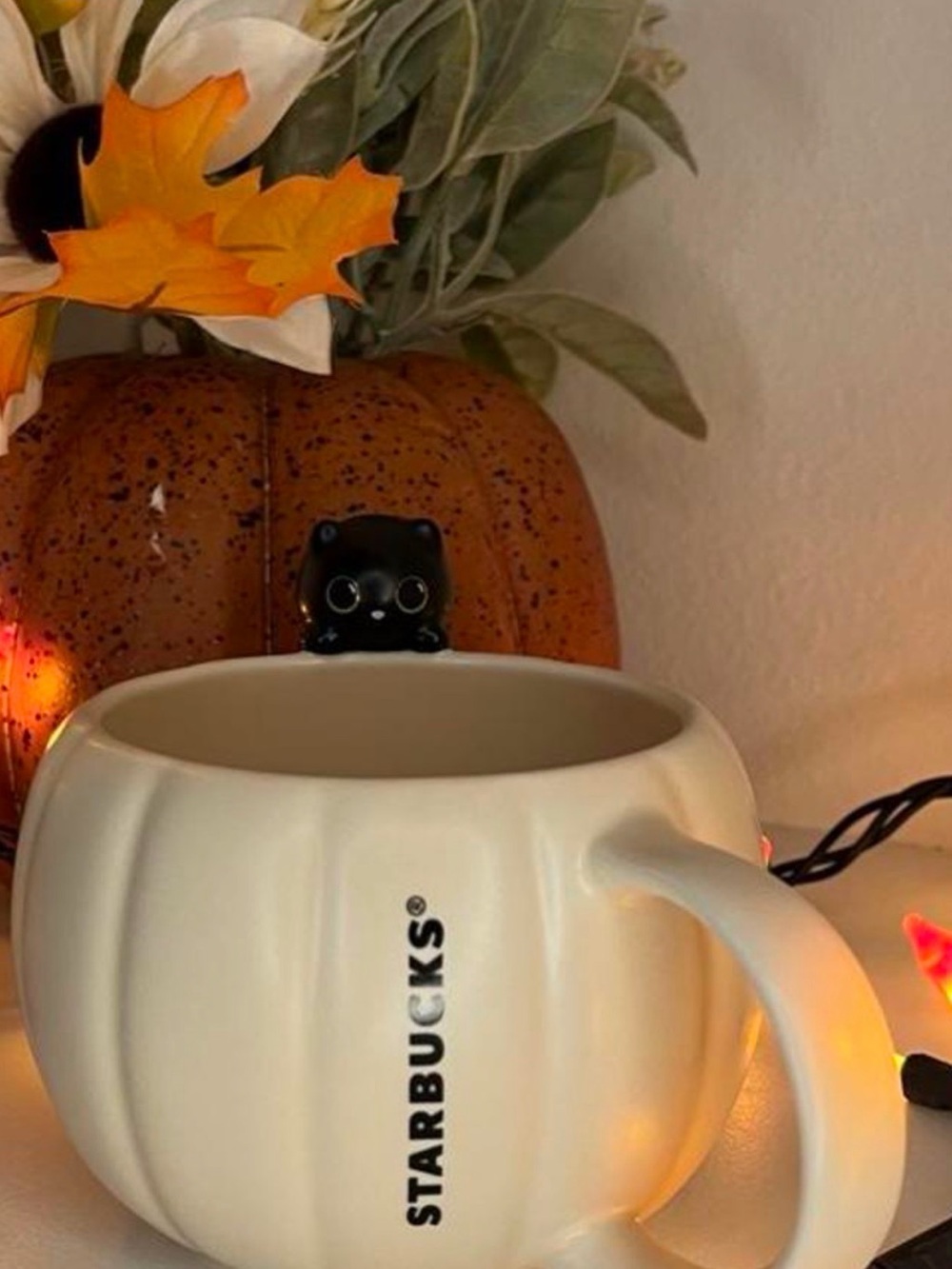 2026 Starbucks Black cat mug